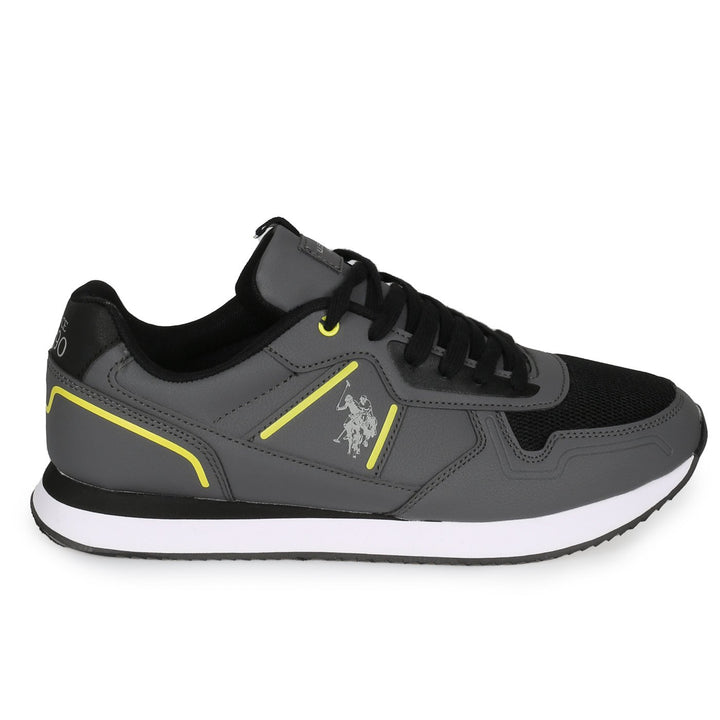 U.S. Polo Assn. Sneaker | Szürke-Neon Sárga