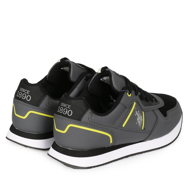 U.S. Polo Assn. Sneaker | Szürke-Neon Sárga