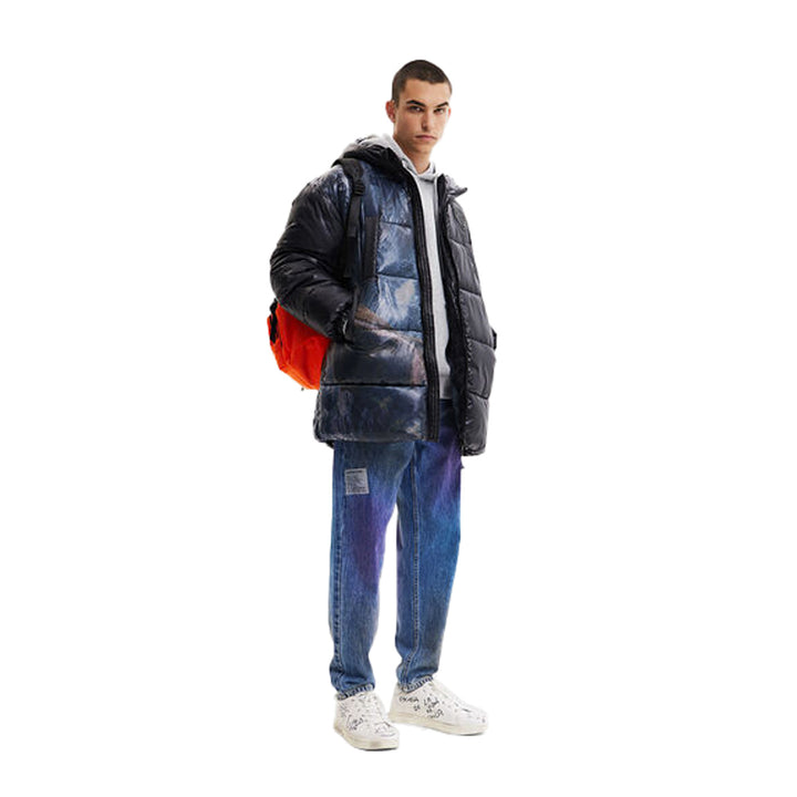 Desigual Férfi Chaq Bownie Kabát I Fekete
