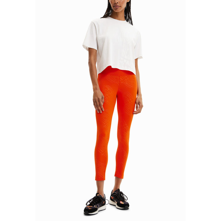 Desigual Női Lemon Legging I Narancs