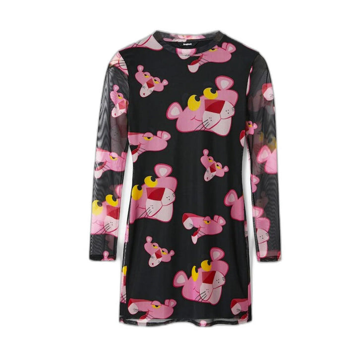 Desigual Női Panther Ruha I Fekete