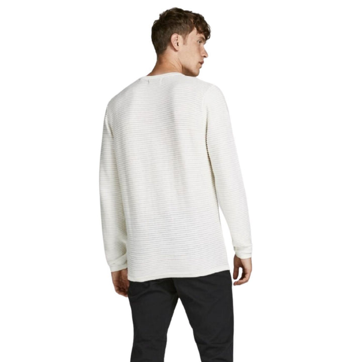 Jack & Jones Férfi Pulóver | Hófehér