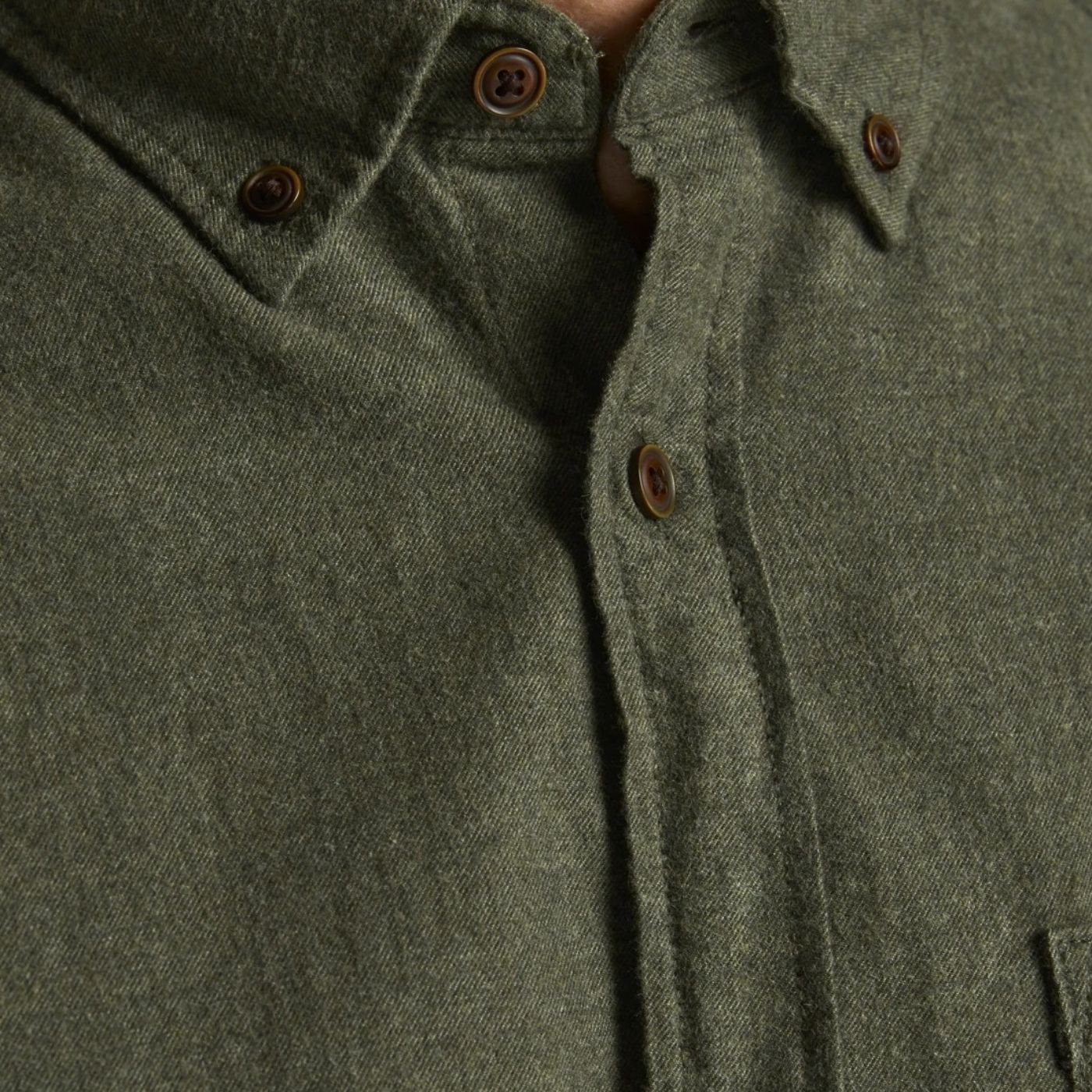 Jack & Jones Hosszú Ujjú Ing | Khaki