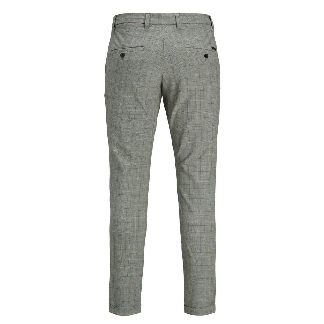 Jack & Jones Férfi Szövetnadrág | Szürke Kockás