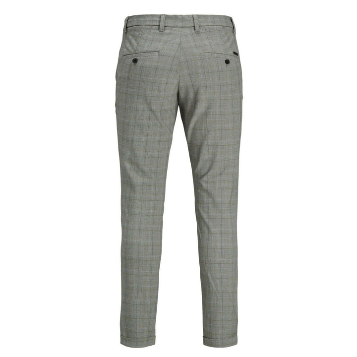 Jack & Jones Férfi Szövetnadrág | Szürke Kockás