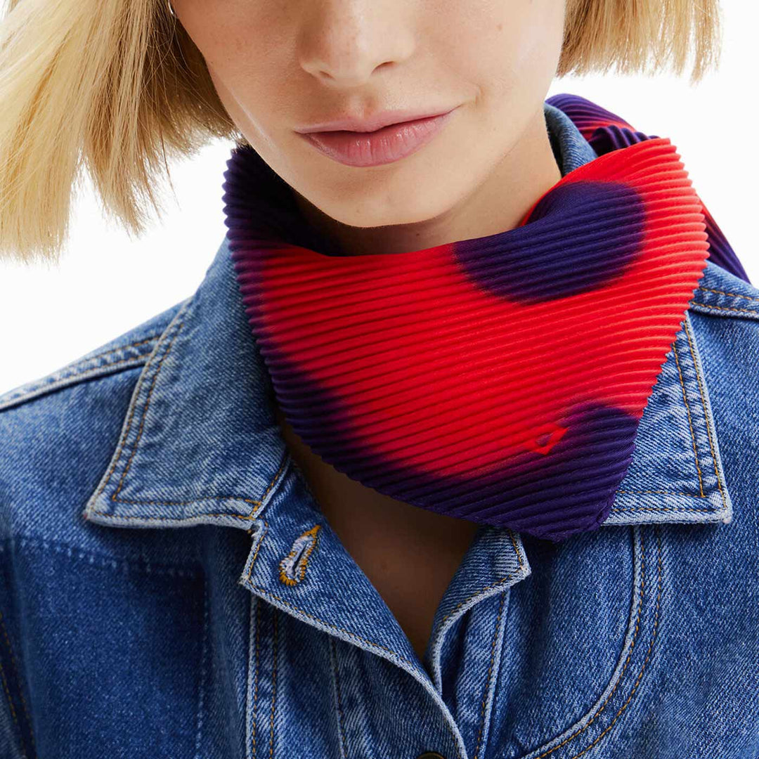 Desigual Női Fou Margaritas Sál I Piros