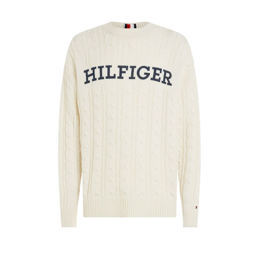Tommy Hilfiger férfi Pulóver | Fehér