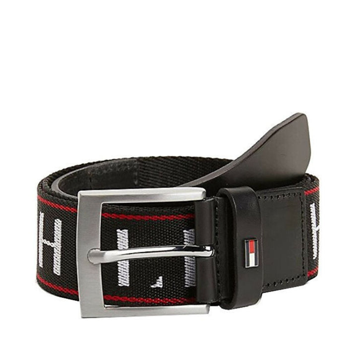 Tommy Hilfiger Adan Öv | Fekete-Fehér Feliratos