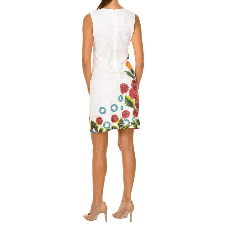 Desigual Vest Blues Ujjatlan Ruha | Fehér Csipkés