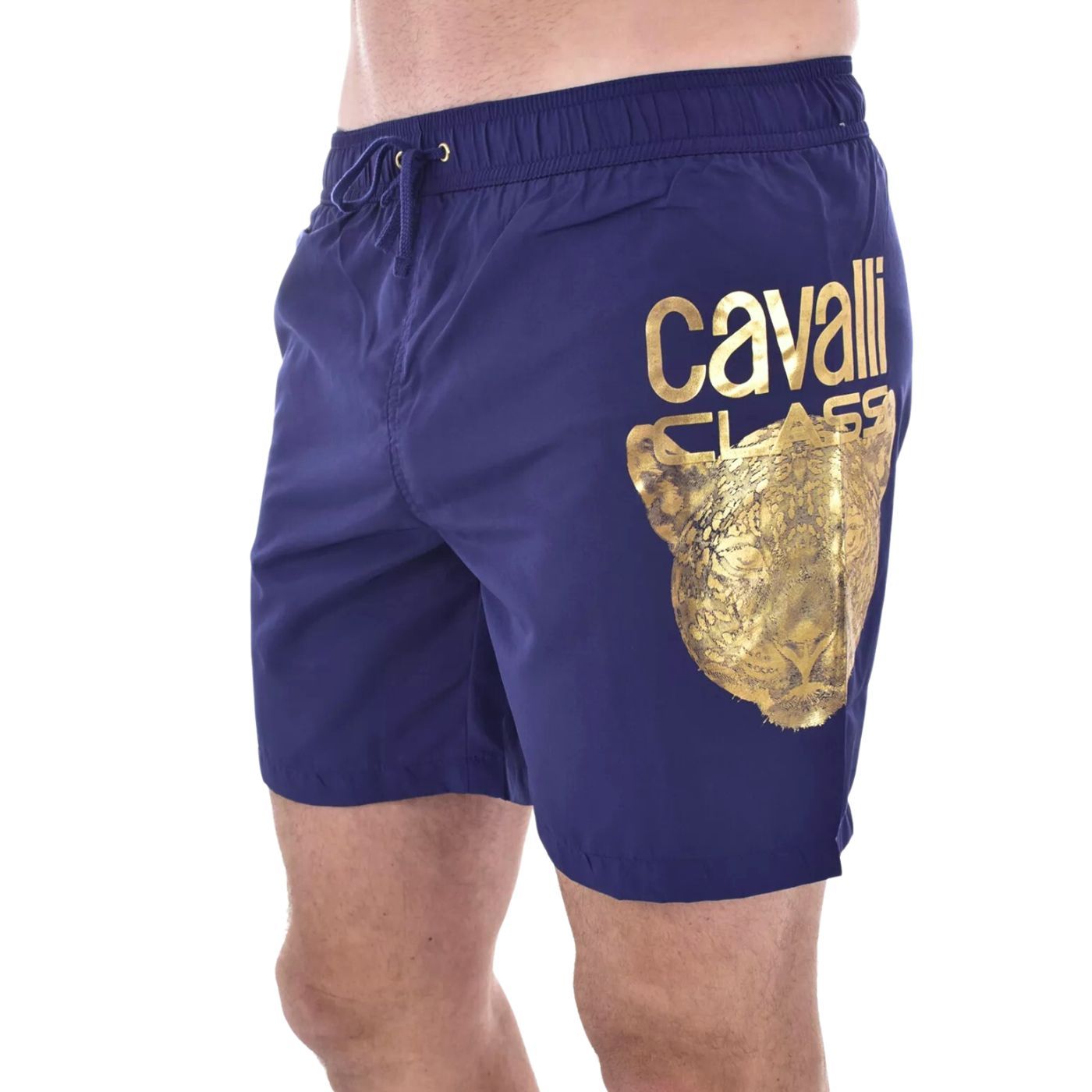 Cavalli Class Fürdőnadrág | Tintakék Mintás