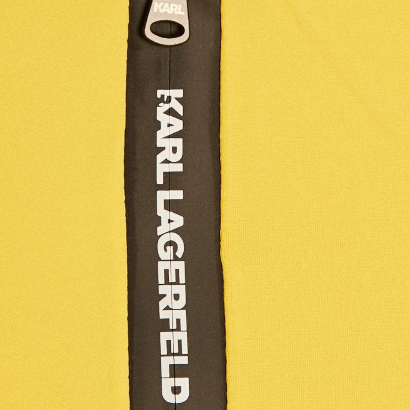 Karl Lagerfeld Fürdőruha Felső | Sárga Feliratos