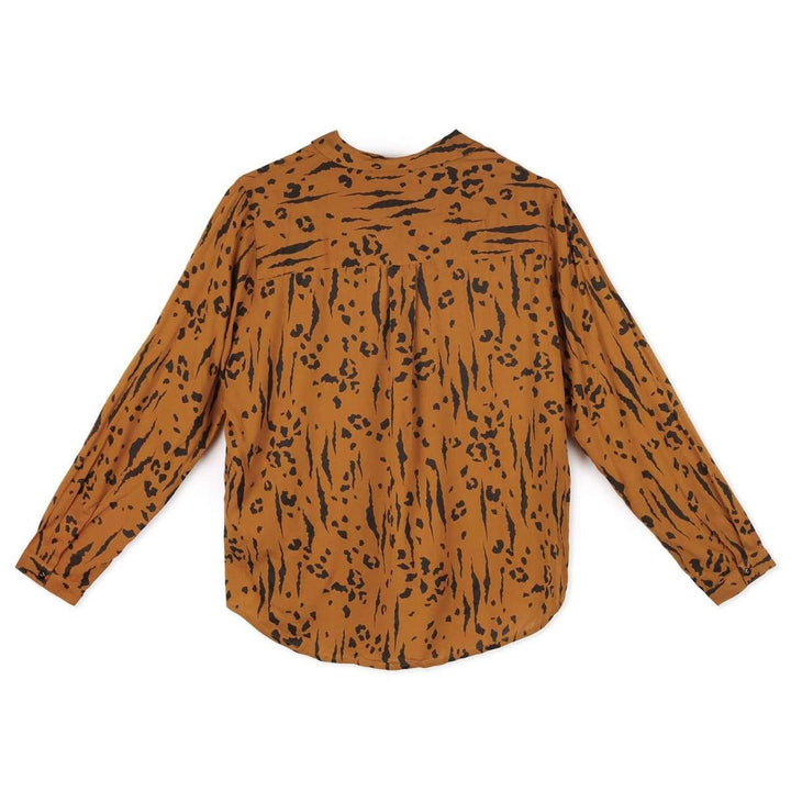 Vila Galléros Állatmintás Blúz | Sárga
