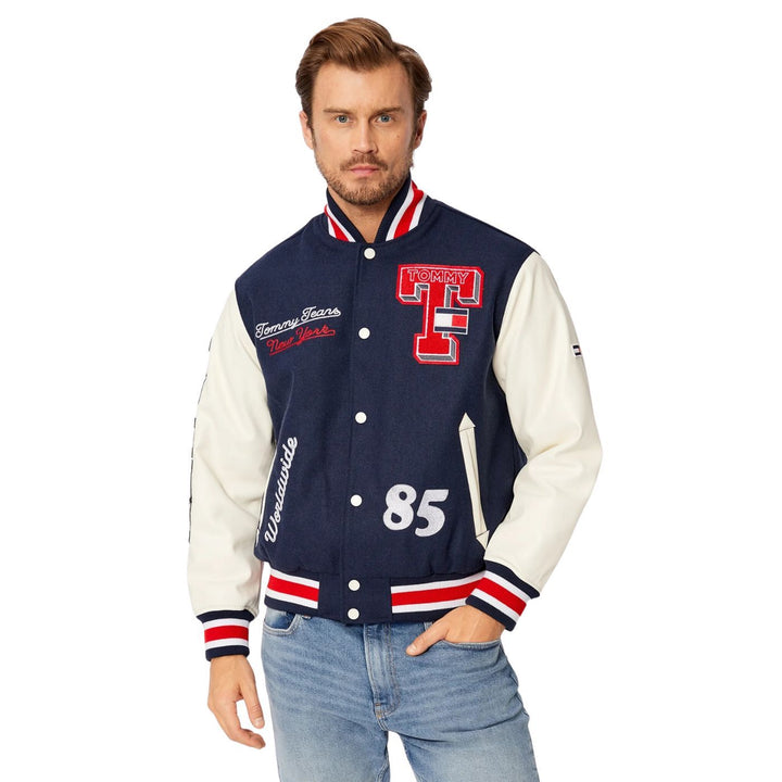 Tommy Hilfiger Bomber Dzseki | Kék Mintás