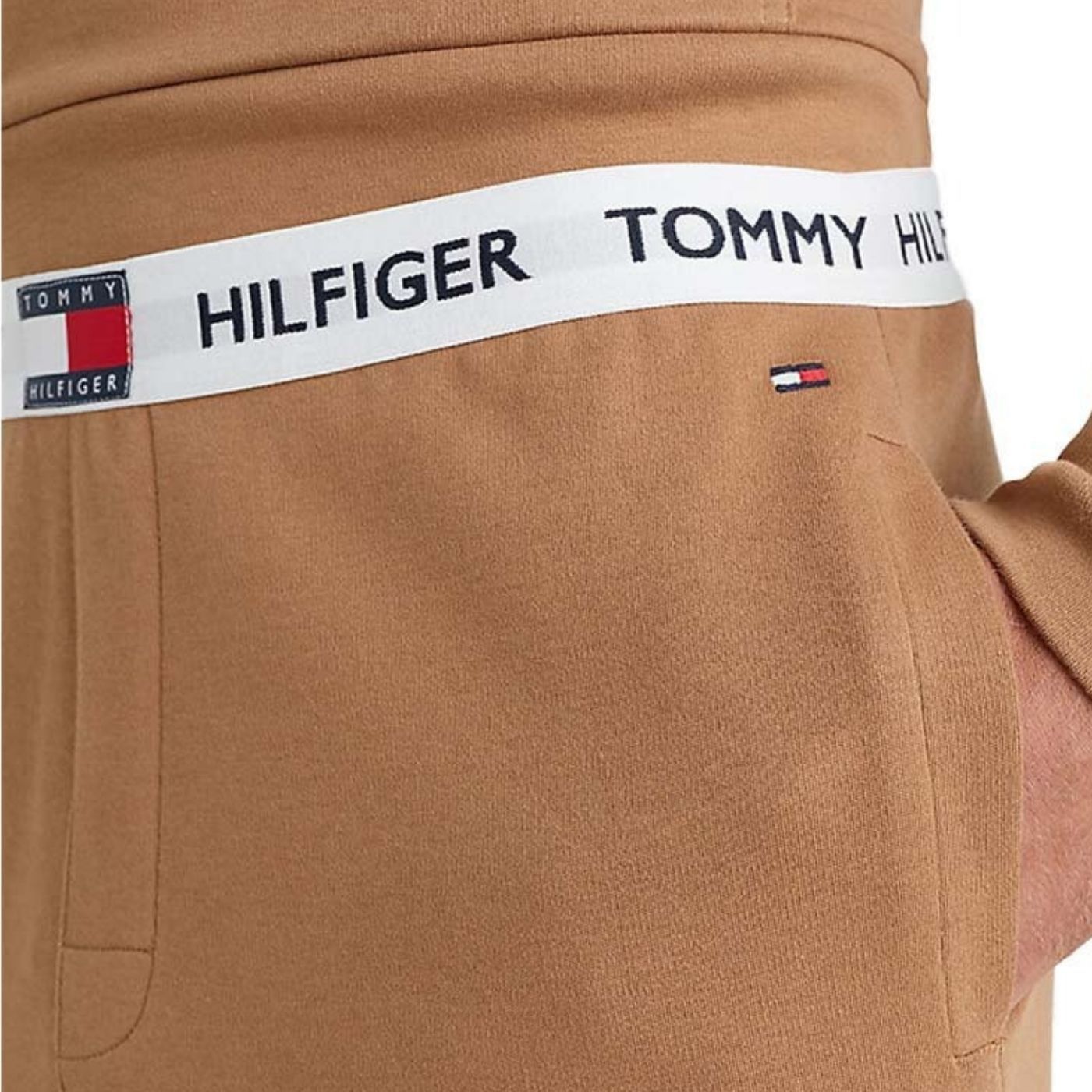 Tommy Hilfiger Pizsama Nadrág | Barna