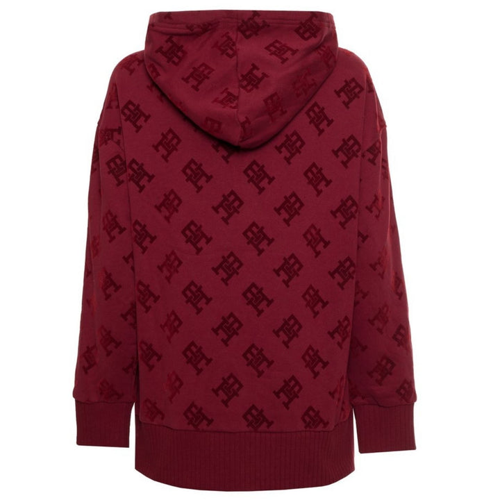 Tommy Hilfiger Pulóver | Burgundi Márkajeles