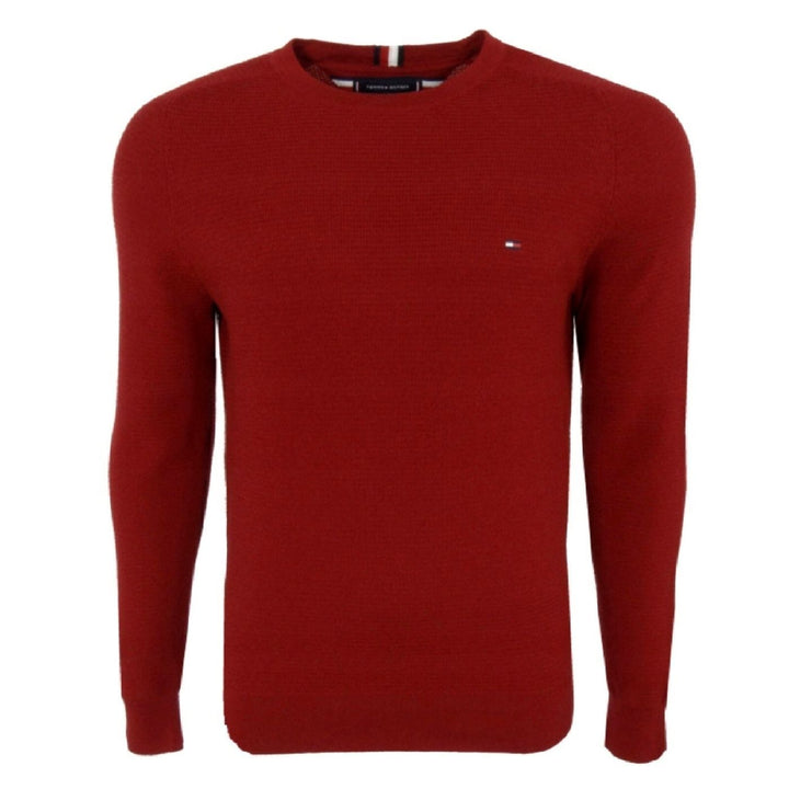 Tommy Hilfiger Kötött Pulóver | Bordó