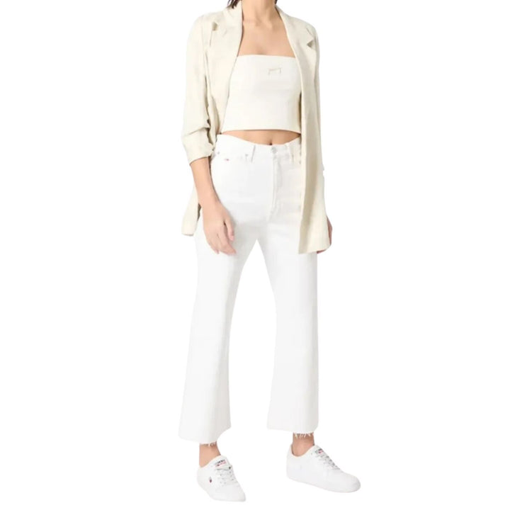Tommy Hilfiger Rövid Szárú Farmernadrág | Hófehér