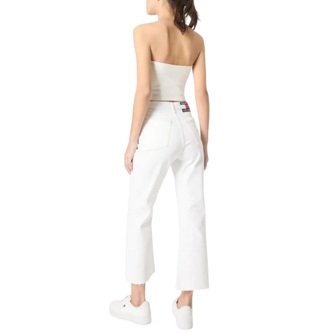 Tommy Hilfiger Rövid Szárú Farmernadrág | Hófehér