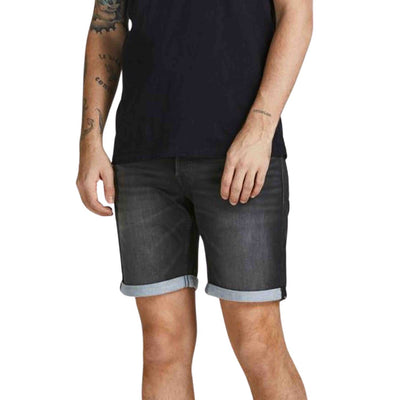 Jack & Jones Rick Icon 693 Rövid Farmernadrág | Fekete