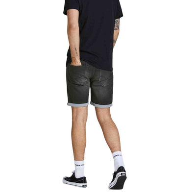 Jack & Jones Rick Icon 693 Rövid Farmernadrág | Fekete