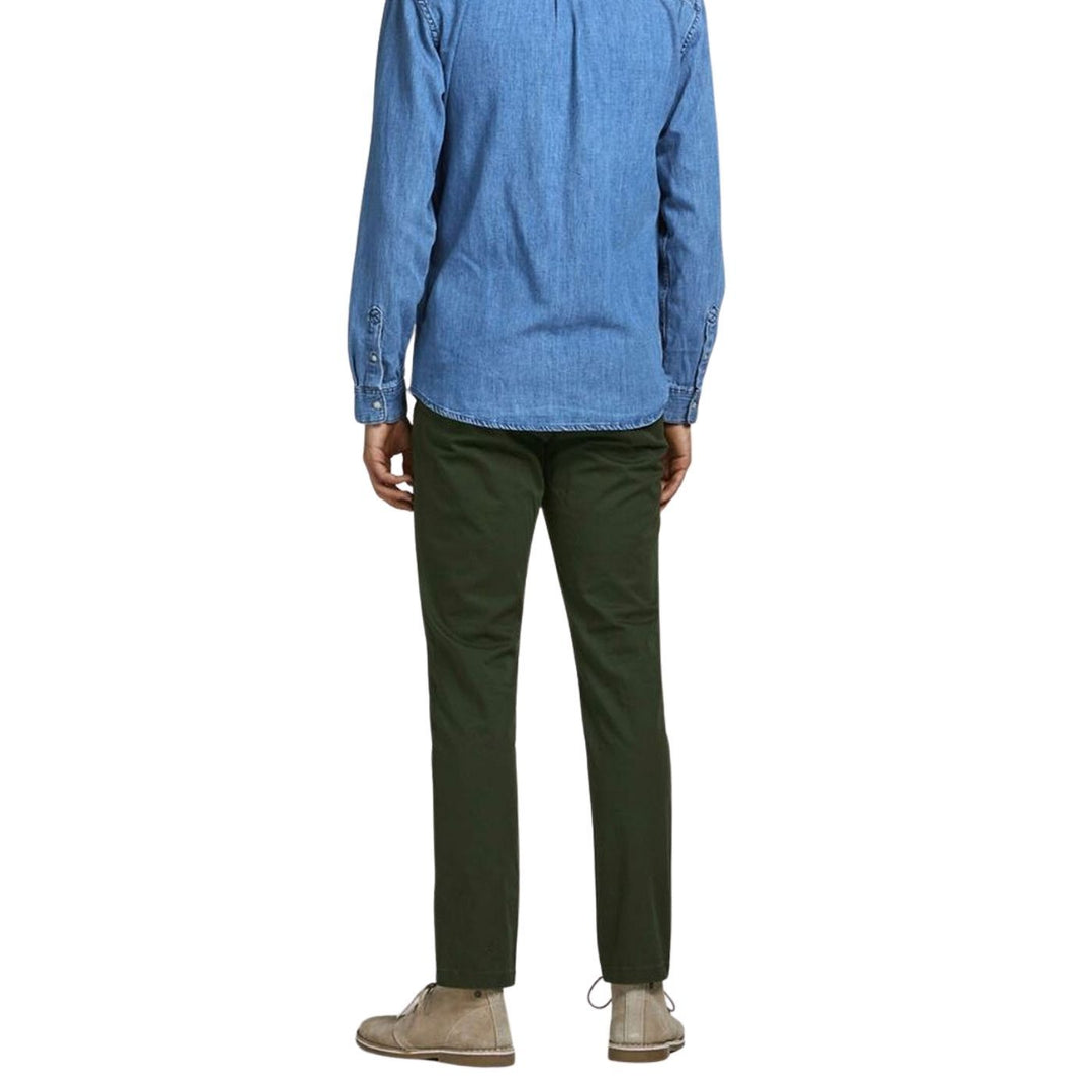 Jack & Jones Marco Bowie Öltöny Nadrág | Sötét Khaki Zöld