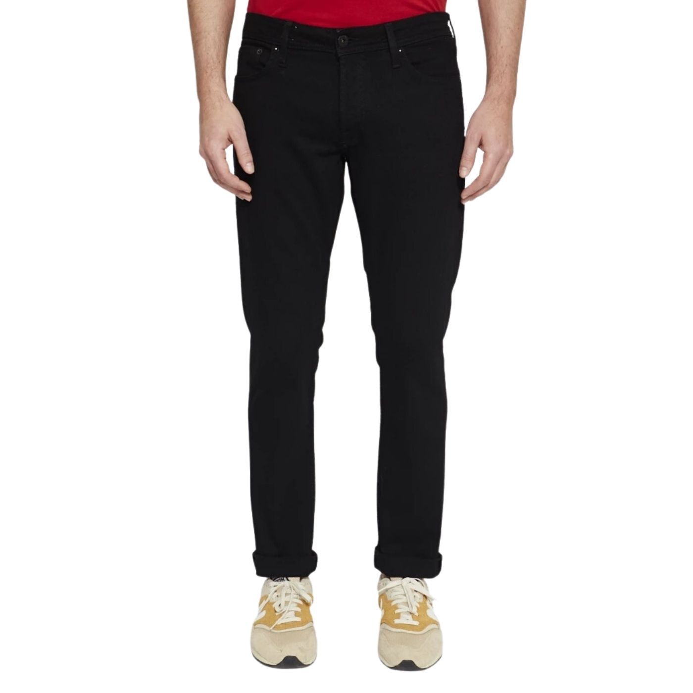 Jack & Jones Glenn Original Black 010 Farmernadrág | Fekete