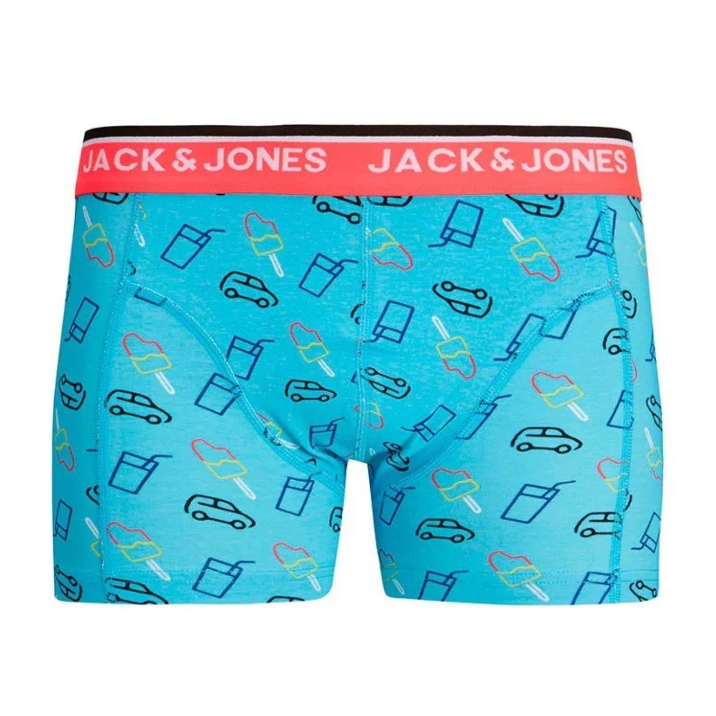 Jack and Jones Mintás Alsónadrág | Élénk Kék