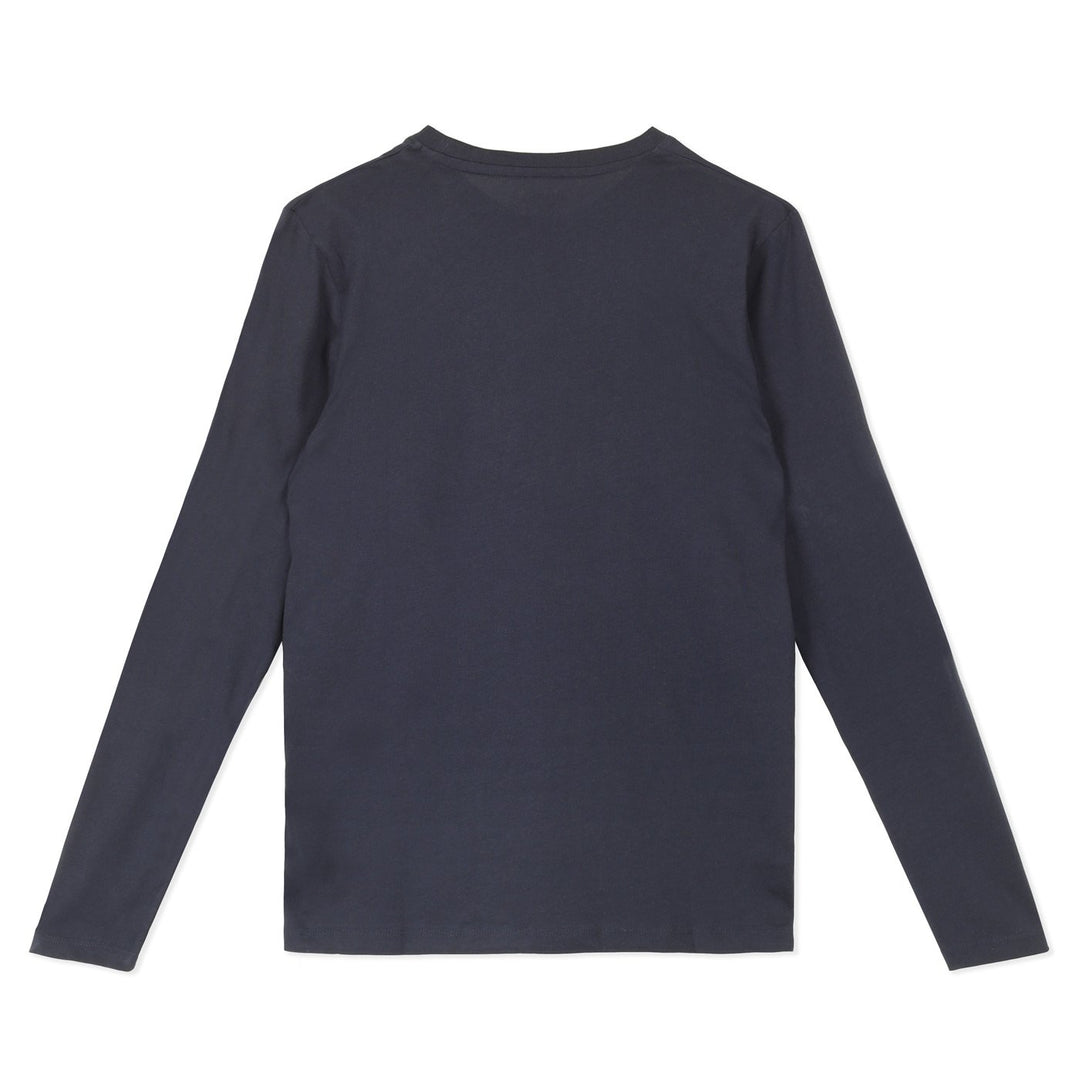 Jack & Jones Logo Tee Hosszú Ujjú Felső | Kék Feliratos