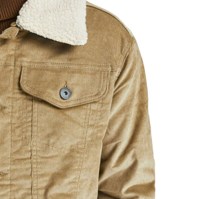 Jack & Jones Stalvin Sherpa Kabát | Bézs