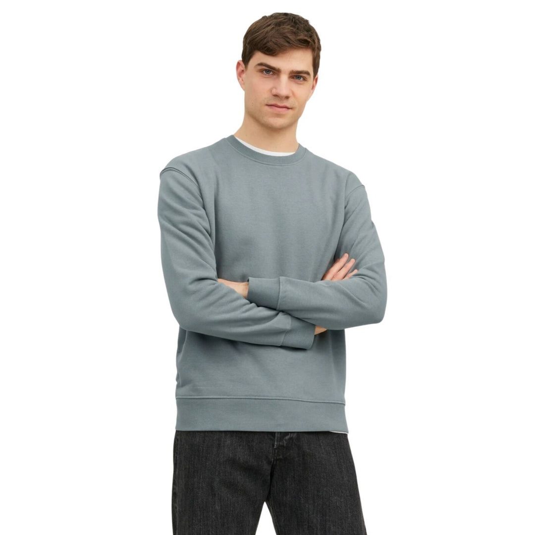 Jack and Jones Plain Pulóver | Sötét Szürke