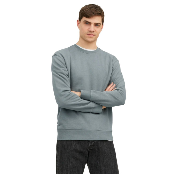 Jack and Jones Plain Pulóver | Sötét Szürke
