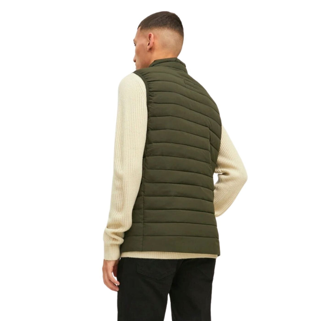 Jack & Jones Recycle Bodywarmer Mellény | Khaki