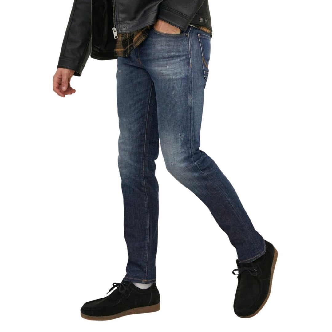 Jack & Jones Tim Férfi DAvis 284 Farmernadrág | Kék