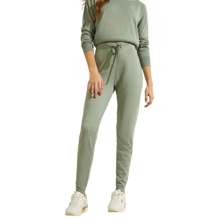 Guess Tanya | Kötött Jogger Nadrág | Zöld
