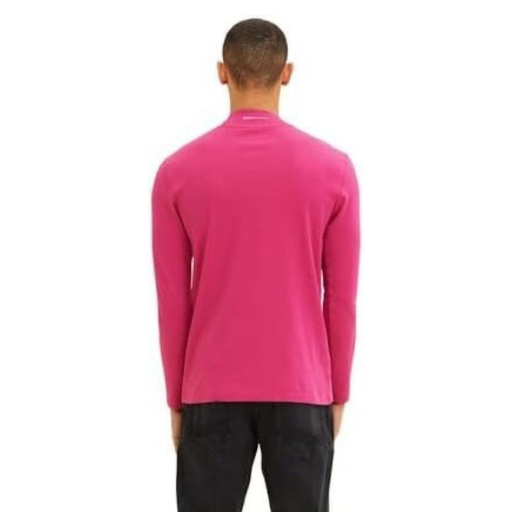 Tom Tailor Hosszú Ujjú Póló | Magenta