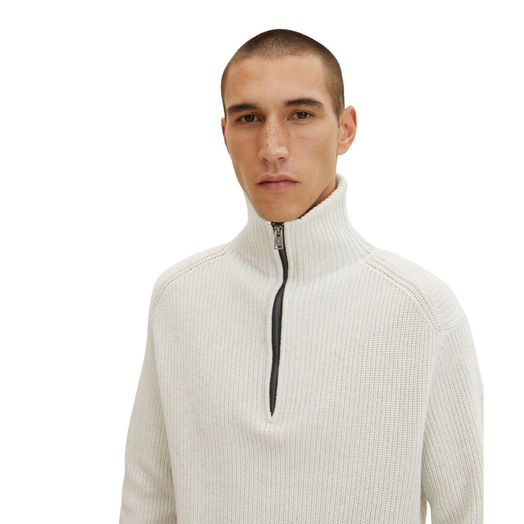 Tom Tailor Multicolored Pulóver | Világosszürke