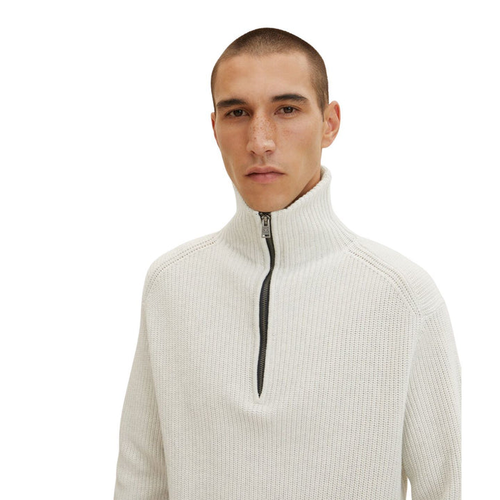 Tom Tailor Multicolored Pulóver | Világosszürke