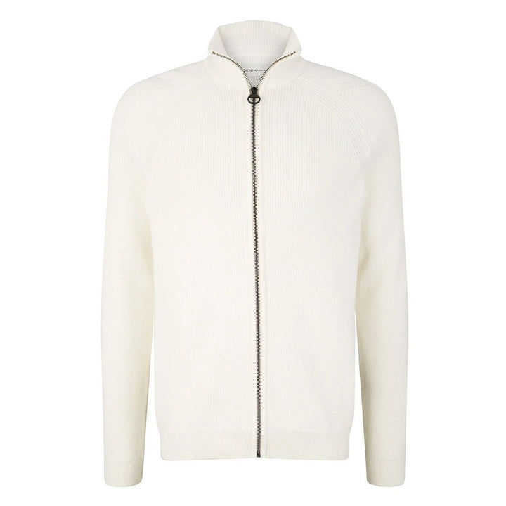 Tom Tailor Basic Knitted Kardigán | Törtfehér