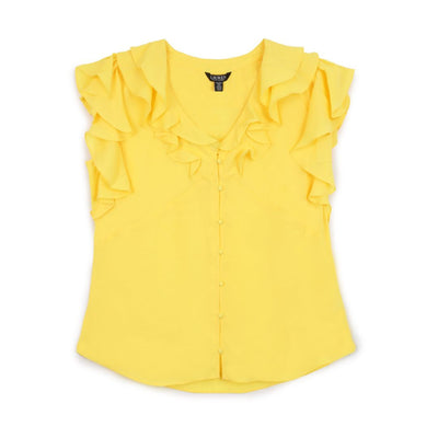 Ralph Lauren Női Hosszú Blúz | Sárga