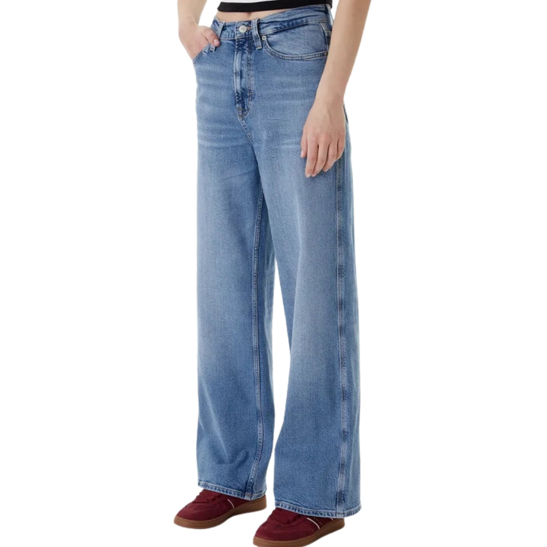 Tommy Hilfiger Claire Női Farmer Nadrág | Kék