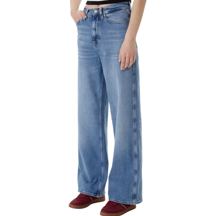 Tommy Hilfiger Claire Női Farmer Nadrág | Kék