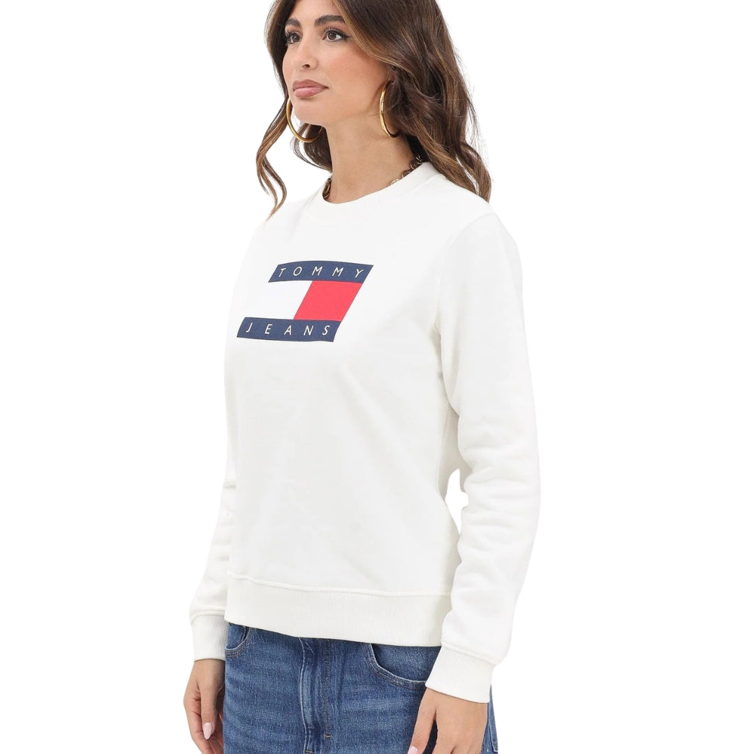 Tommy Hilfiger Női Pulóver I Fehér