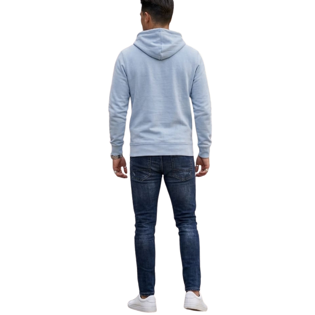 Jack & Jones Férfi Kapucnis Pulóver I Kék