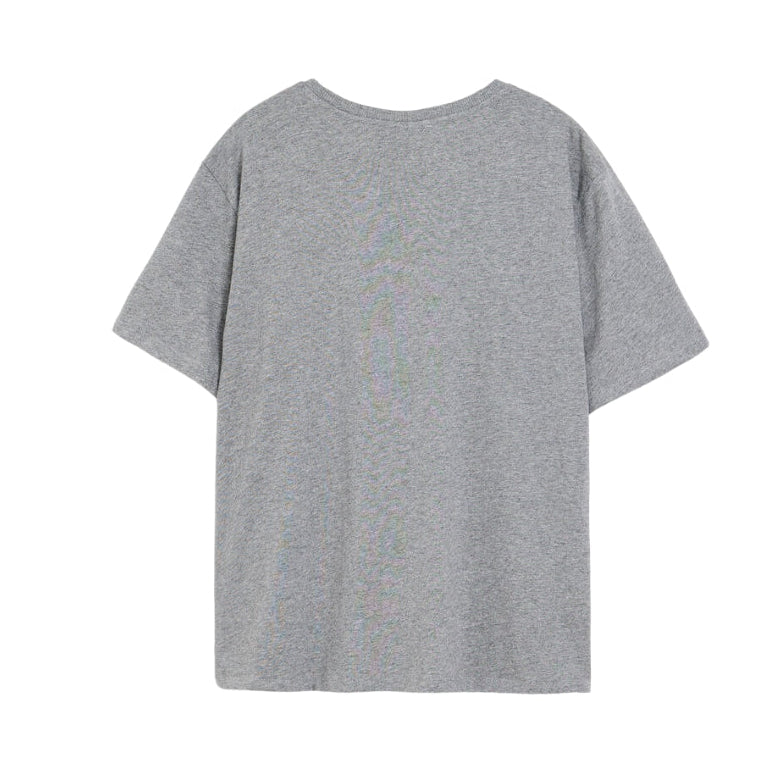Desigual Dlogo Gris Női Póló | Szürke