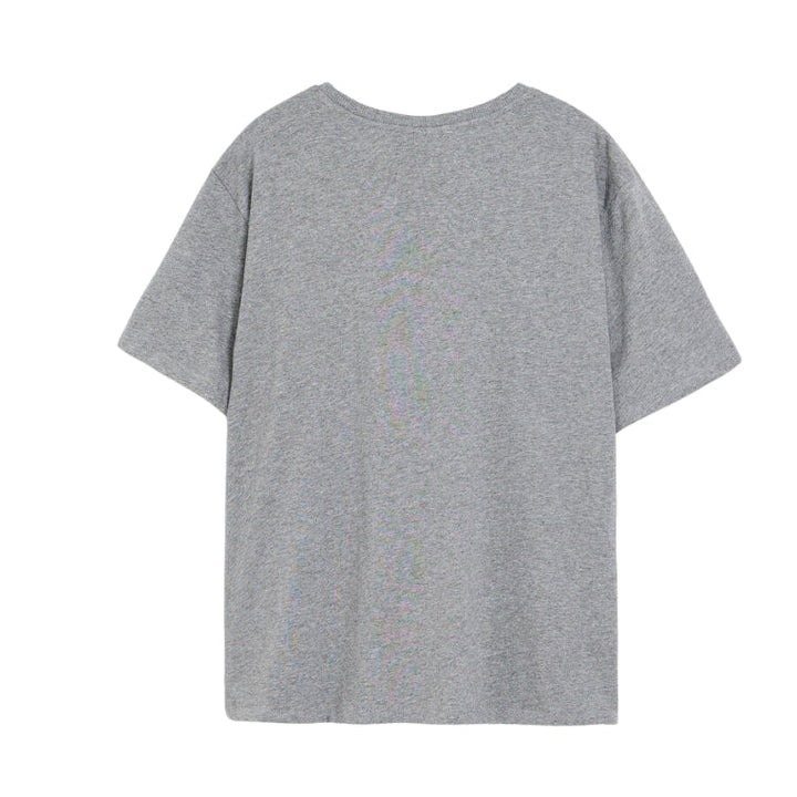 Desigual Dlogo Gris Női Póló | Szürke