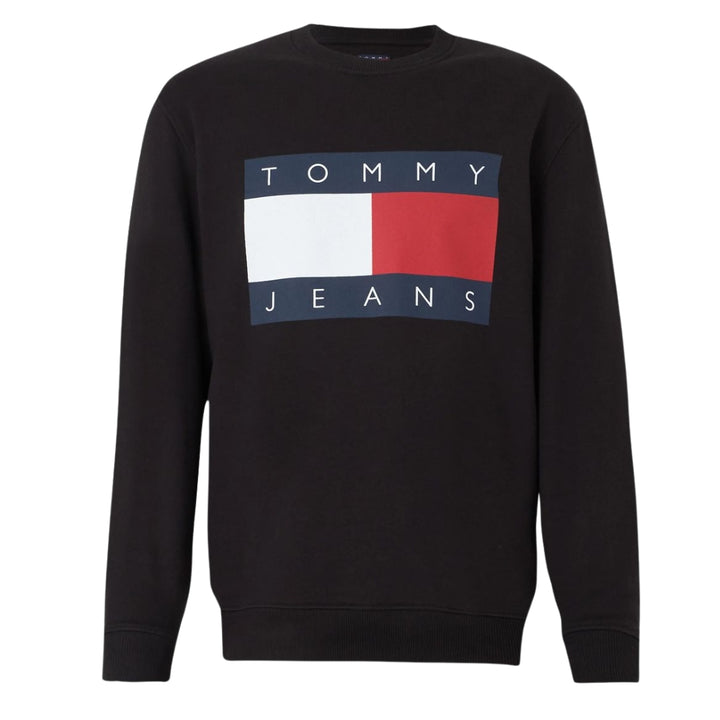 Tommy Hilfiger Férfi Pulóver I Fekete