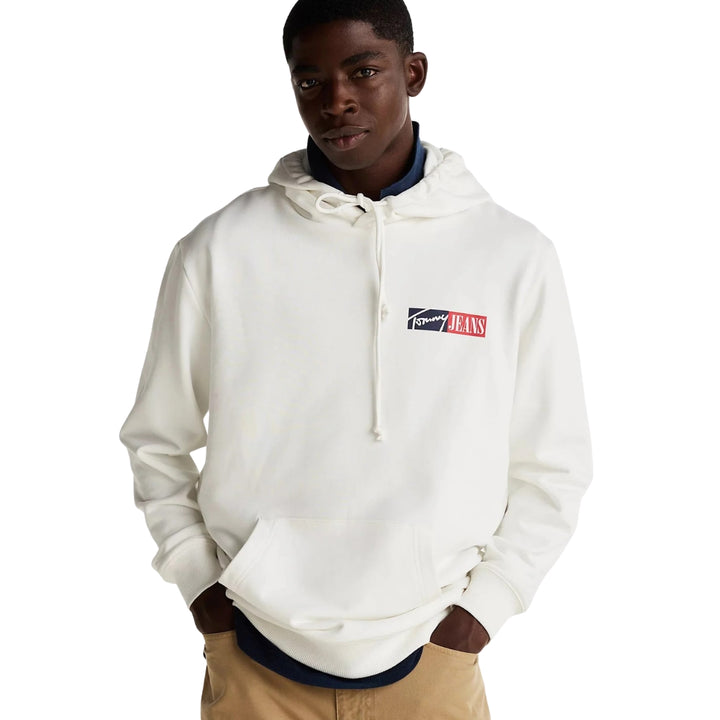 Tommy Hilfiger Férfi Pulóver I Fehér