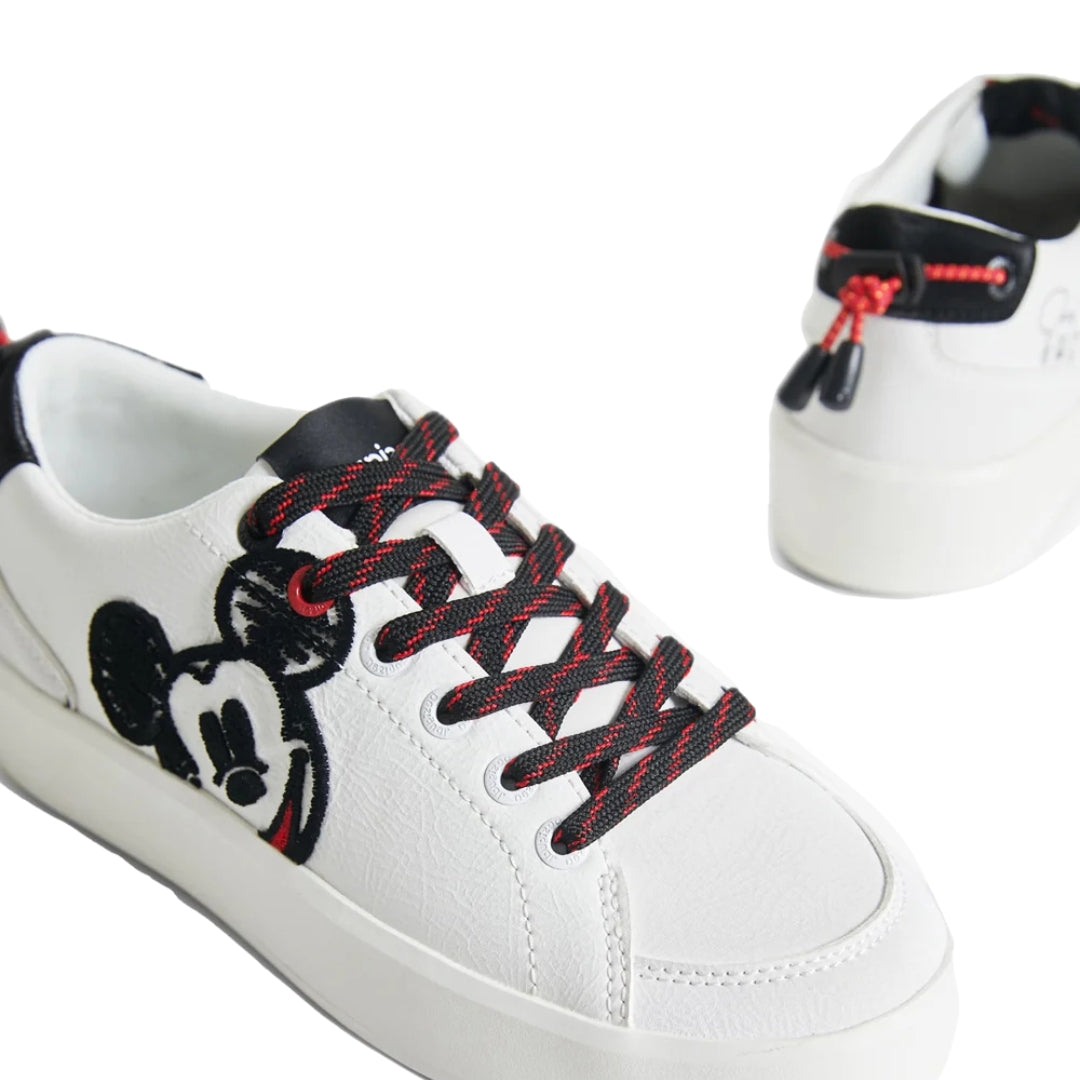 Desigual Női Mickey Mouse Sneakers | Fehér
