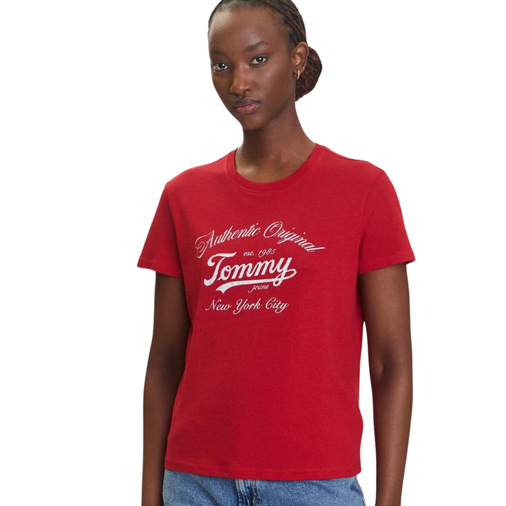 Tommy Hilfiger Női Póló | Piros