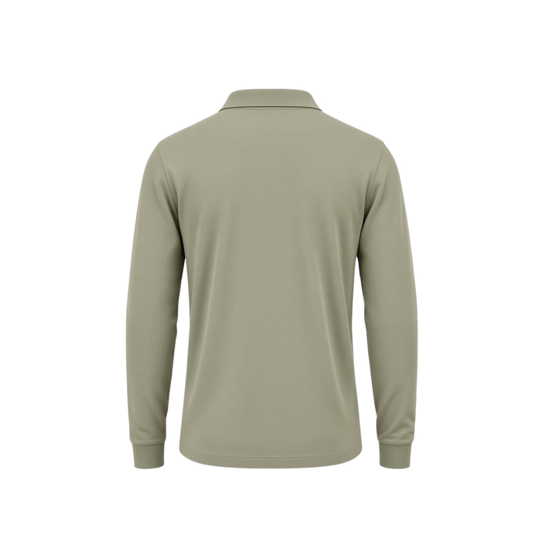 U.S. Polo Assn Férfi Hosszú Ujjú Pólóing I Khaki